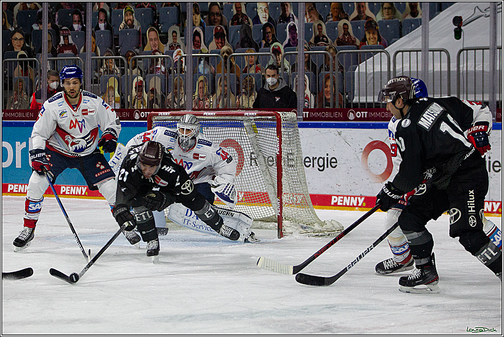 PENNY DEL;  Koelner Haie - Adler Mannheim; Koeln, 08.04.2021